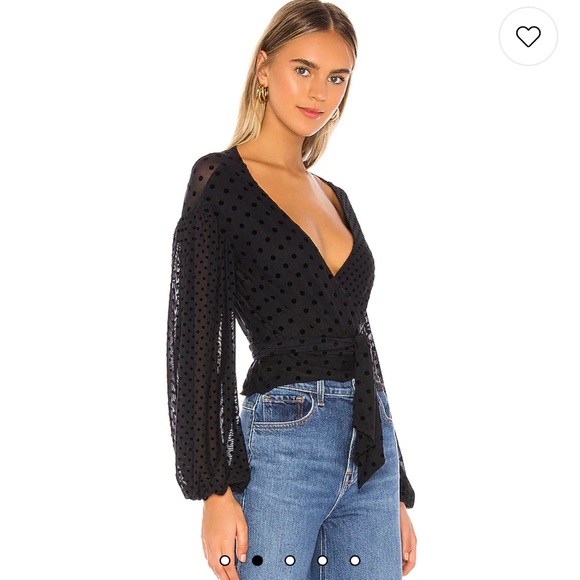 REVOLVE x Tularosa Celine wrap top - Picture 2 of 6